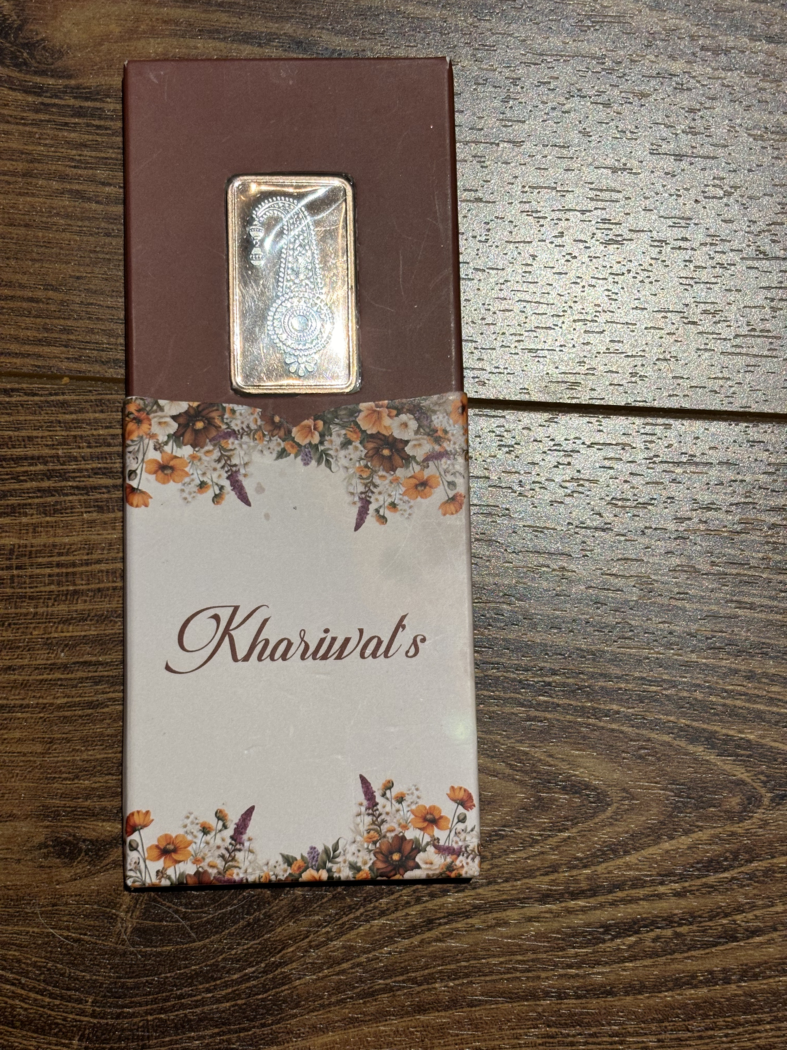 Customizable return gift (1 block,slide type)