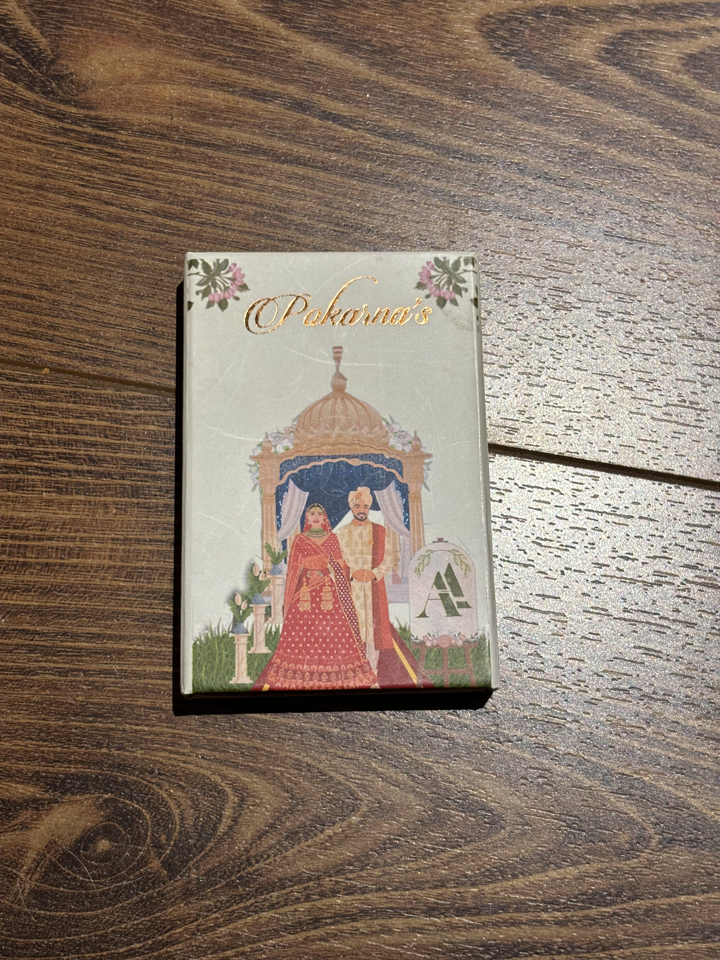 Customizable return gift (1 block,vertical open)